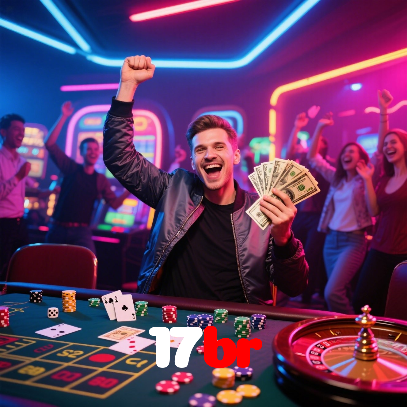 17br:Onde sua sorte brilha: jogos de poker, roleta e apostas no futebol!