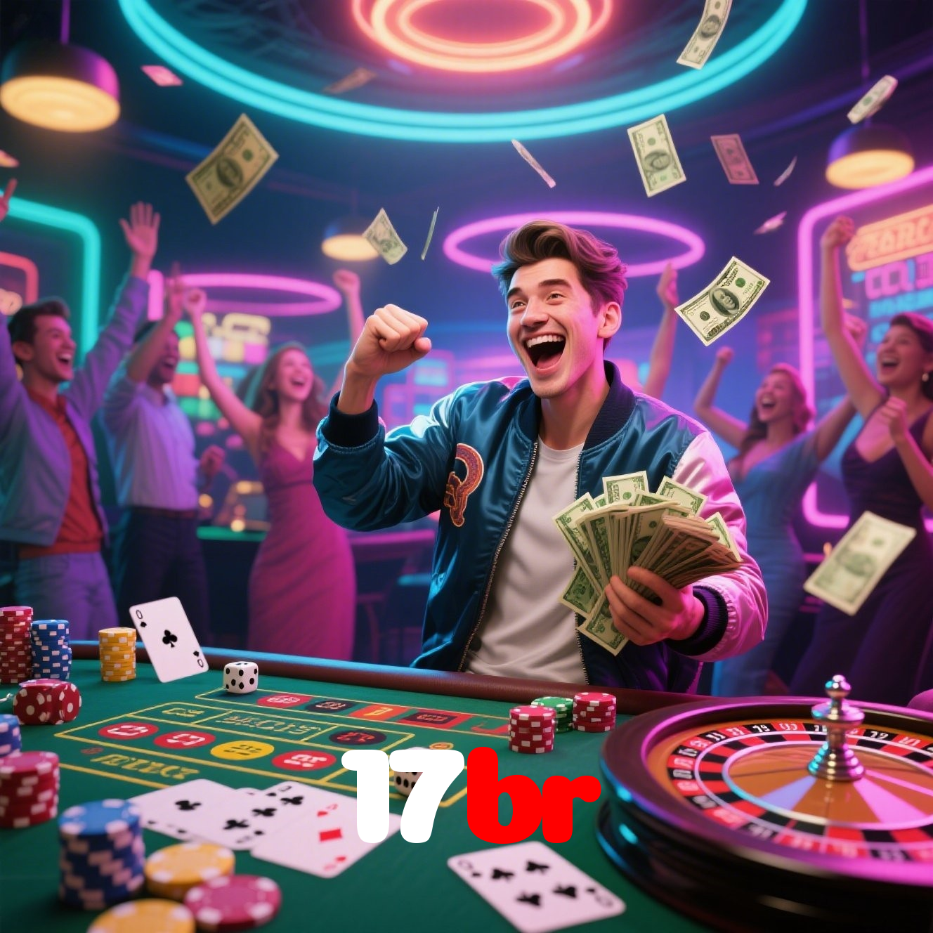 17br:Aposte no seu time e ganhe prêmios incríveis com poker e roleta!